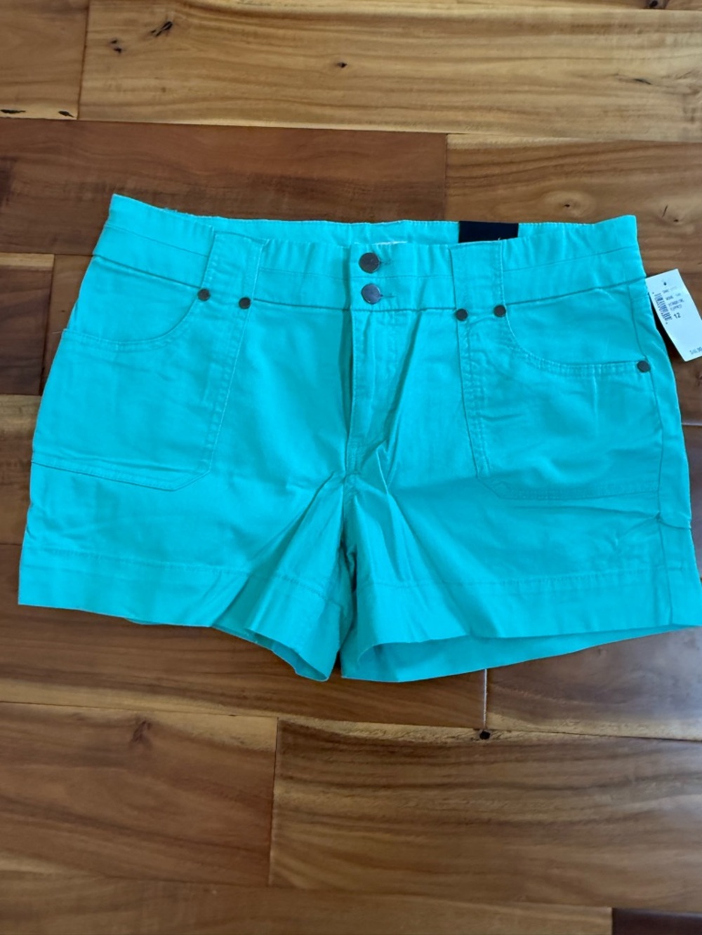 Ricki's Turquoise Midrise Shorts